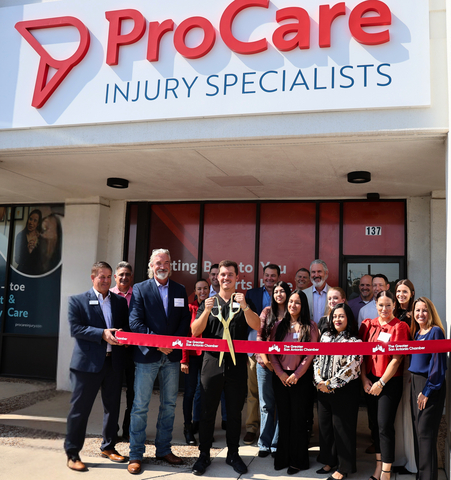 original The Greater San Antonio Chamber of Commerce joined the ProCare Injury Specialists team to celebrate the opening of its fourth San Antonio clinic and twelfth location statewide.