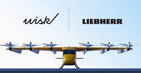 Wisk selects Liebherr to supply the actuation system for Wisk’s Gen 6 aircraft