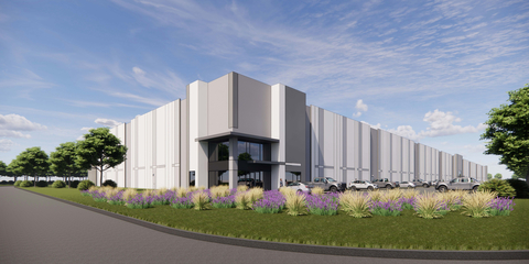 original Hermitage Logistics Hub Rendering