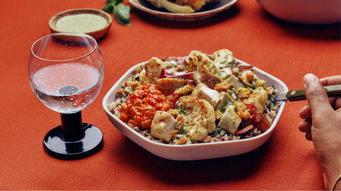 thumbnail The additions include The Garlic Parm Cauli Bowl, Chicken Cauli Plate, and Garlic Parm Cauli + Romesco.