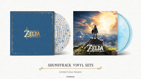 thumbnail Nintendo has partnered with Laced Records to bring the sweeping music of The Legend of Zelda: Breath of the Wild to fans with collectible vinyl collaborations arriving June 19, 2026: a double LP and an epic 8-LP box set. These limited-edition versions will be available directly from Laced Records, My Nintendo Store, Nintendo NEW YORK and Nintendo SAN FRANCISCO while supplies last.