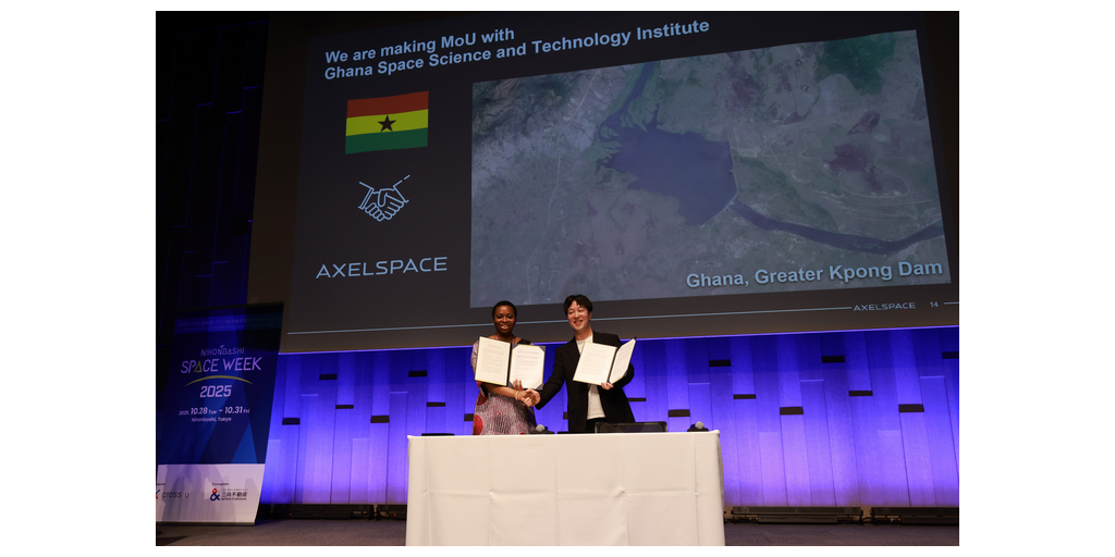  Axelspace firma un memorandum d'intesa con due organizzazioni africane per affrontare le sfide sociali attraverso l'utilizzo di dati satellitari