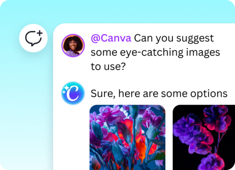 thumbnail Meet Ask @Canva, your 24/7 creative teammate, now built into the comments to help spark, refine, and amplify ideas.