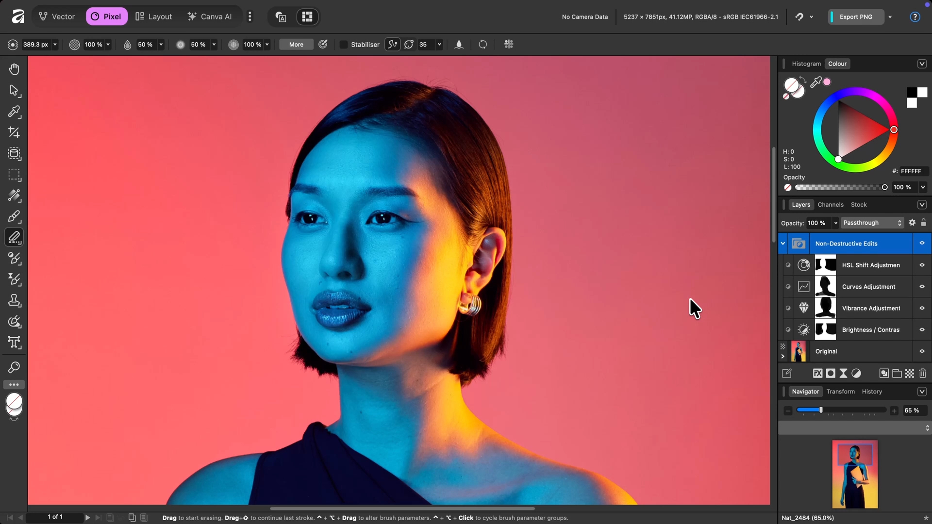 thumbnail The new Affinity combines all of the company’s much-loved professional tools, from vector editing and image manipulation to advanced layout design, into one powerful product with one universal file type.
