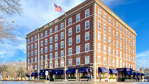 thumbnail Hawthorne Hotel (1925) Salem, Massachusetts, Winner: Historic Hotels of America Best Historic Hotel (76–200 Guestrooms). Credit: Historic Hotels of America and Hawthorne Hotel.