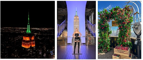 The Empire State Building Ushers in Autumn with an Iconic NYC Pop-Up, Festive Photo Corner, Special Tower Lighting, Exclusive Ticket Offer, and Visit from Halloween Queen Heidi Klum