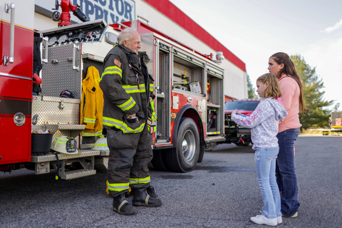 thumbnail The Tractor Supply Store in Galax, Virginia, held a “Touch-a-Truck” event featuring the Fries Fire and Rescue Department to allow children of all ages to interact with local heroes. Today, every Tractor Supply Store nationwide held a celebration in honor of National Hometown Heroes Day, and the company donated more than $1 million to military, veteran and first responder organizations.