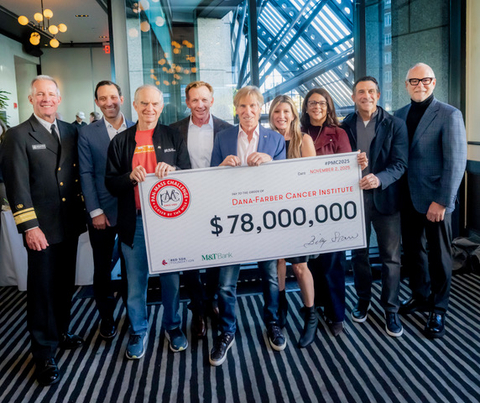 Left to Right: Admiral Francis McDonald, Dr. Ben Ebert, Josh Bekenstein, Jarrett Collins, Billy Starr, Meredith Beaton Starr, Melanie Duval, Mike Ascione, Chris Kay