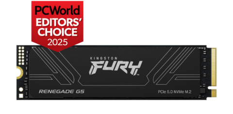 Kingston FURY Renegade G5 SSD adds full capacity 8TB option for high-power users and enthusiasts.