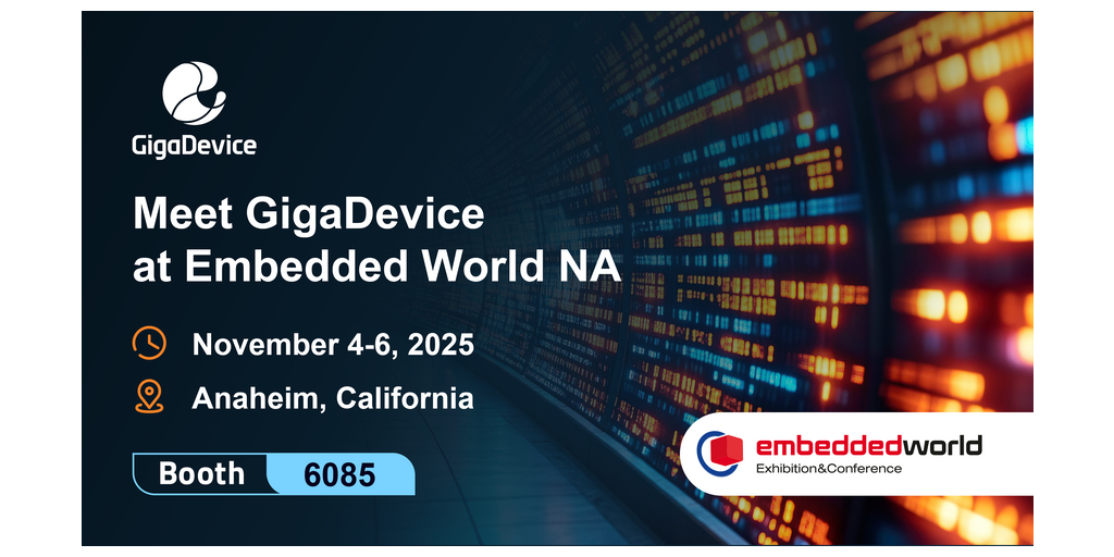  GigaDevice evidenzia i progressi nelle applicazioni IA, di alimentazione e consumer in occasione di Embedded World 2025