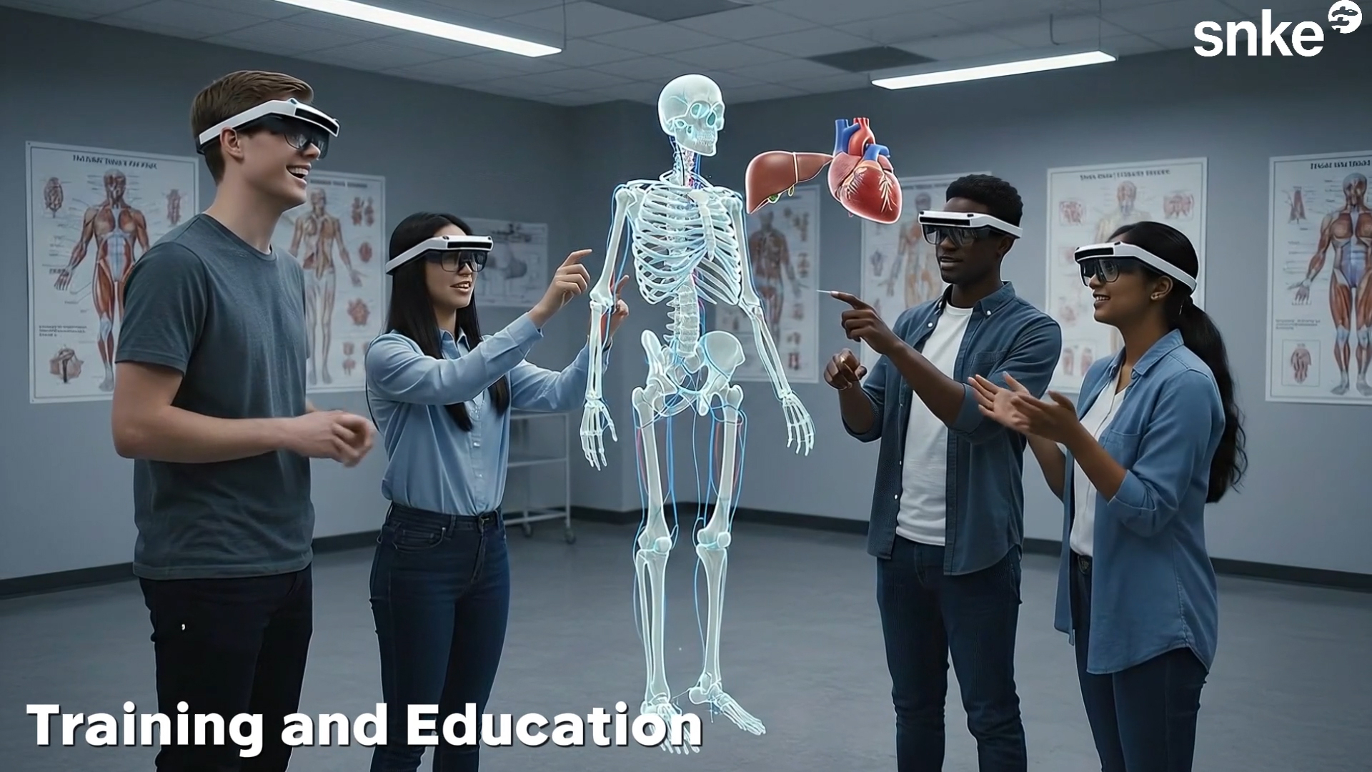 thumbnail Potential use cases for the SnkeXR platform span clinical practice areas, including orthopedics, neurosurgery, spine, electrophysiology, interventional radiology, ob/gyn, dental and more.