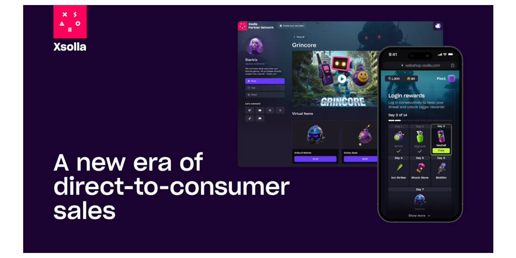 Gli sviluppatori di giochi mobili entrano in una nuova era di libertà delle piattaforme con gli ultimi aggiornamenti di Xsolla Web Shop e Buy Button