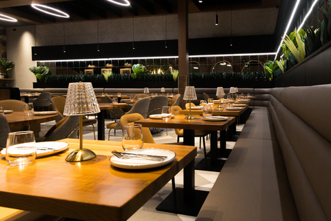 thumbnail Now open at CF Market Mall in Calgary’s northwest, Enoteca Monza features a unique mix of traditional Italian plates with modern, new favourites, and an extensive dessert and wine list. PHOTO: Foodtastic.