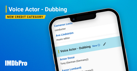thumbnail IMDb has added 12 new dedicated professional credit categories on IMDb and IMDbPro name and title pages, advancing recognition for essential entertainment professions. Credit categories are the sections in which professional credits are displayed on IMDb and IMDbPro name and title pages. The new categories are: Choreography; Color Department; Craft Services; Health and Safety Department; Intimacy Coordination; Legal; Production Department; Production Finance and Accounting; Property Department; Publicity; Puppetry; and Voice Actor - Dubbing. Previously, these existing credits were primarily listed in the "Additional Crew" category.