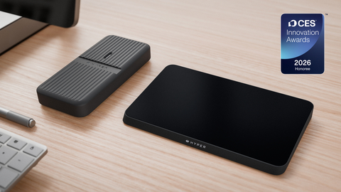 original CES Innovation Awards® 2026 Honorees: HyperSpace™ Trackpad Pro and HyperDrive® Next redefine haptics, personalization, and next-gen USB4 V2 speed.