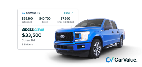 ADESA enhances its digital auction experience with new CarValue™ retail market insights, empowering buyers with transparent, data-driven valuations for smarter, faster decisions.