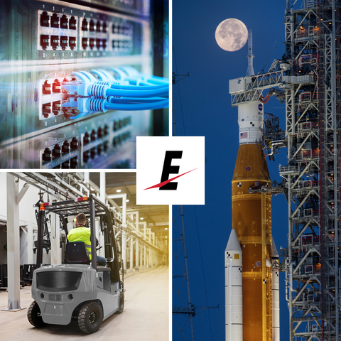 original EnerSys FY’26 Earnings | Image (right): NASA/Cory Huston