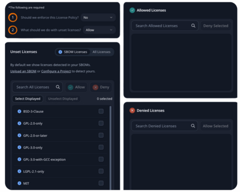 The RunSafe Security License Compliance Platform