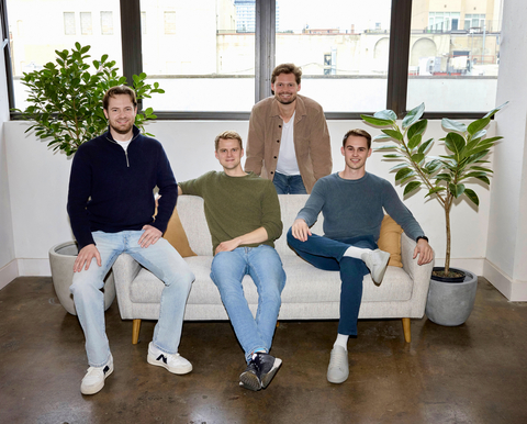 Avallon Co-Founders Leander Peter, Moritz Bartusch, Cornelius Schramm, and Bryan Guin