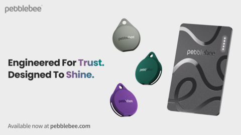 original Pebblebee introduces generation-5 Clip 5 and Card 5, its brightest, loudest, and thinnest designs yet. The company also introduces Evercolor, a limited-edition program that drops two new hues every twelve weeks. The first color drop, Gemfire: with two colors Emerald Storm and Amethyst Purple. The fifth-generation lineup elevates Pebblebee’s leadership in sustainable, rechargeable tech that works seamlessly with Apple Find My and Google Find Hub.