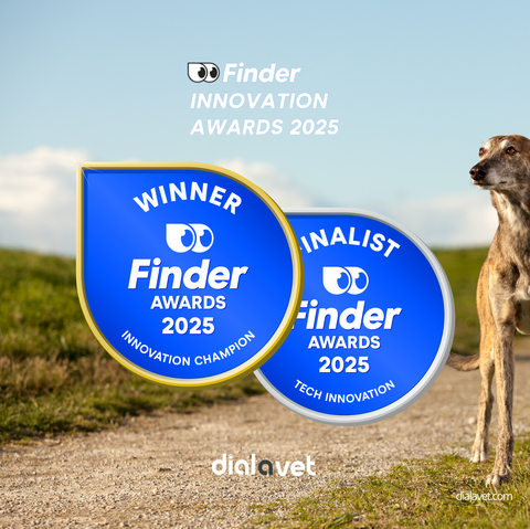 Dial A Vet wins Innovation Champion award and finalist in Tech innovation category.