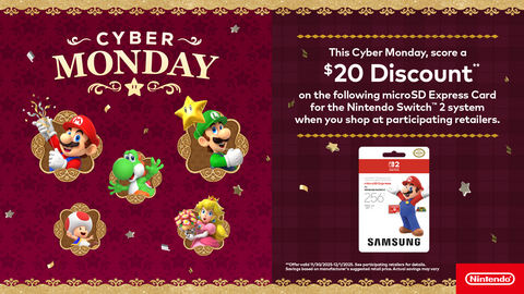 thumbnail Nintendo is offering new promotions, game discounts and in-store events to help make holiday gatherings more memorable.