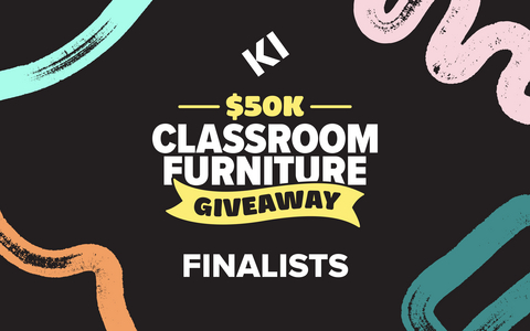 KI Announces 12 Finalists in Fourth Annual K-12 Classroom Furniture Giveaway