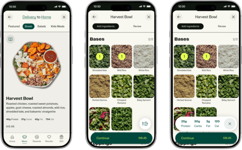 original Sweetgreen introduces a new macronutrient tracking tool across its digital platforms.