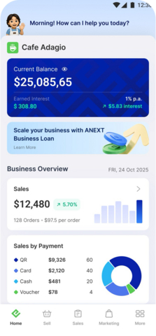 The AI-powered EPOS360 provides POS system, payments, banking, lending and other growth-enabling services, offering customised support to help MSMEs operate more efficiently (Image for illustrative purposes only).
