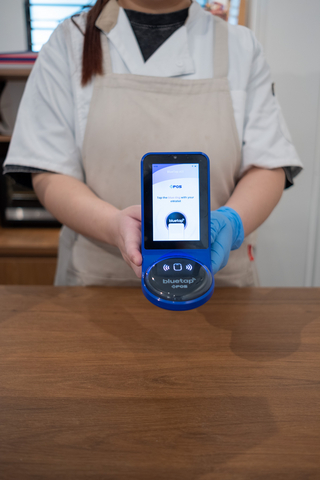 thumbnail EPOS360 allows merchants to pair and configure EPOS360 Bluetap, a smart over-the-counter terminal that accepts both QR and card payments.