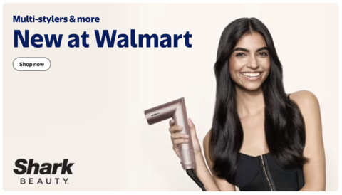 Shark Beauty™ Expands to Walmart