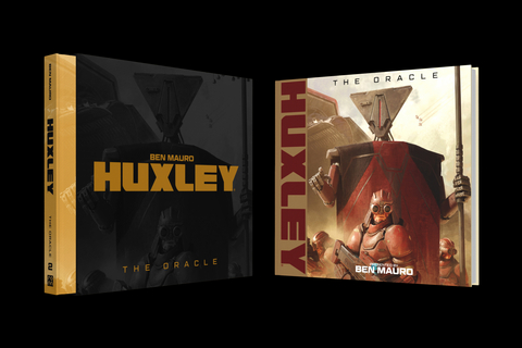thumbnail Deluxe and Hardcover editions of HUXLEY: The Oracle.