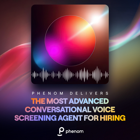 Introducing the next era of conversational voice AI for recruiting, Phenom Voice Screening Agent delivers results at scale for screening, qualifying and advancing talent as part of a deeply integrated, end-to-end hiring solution.