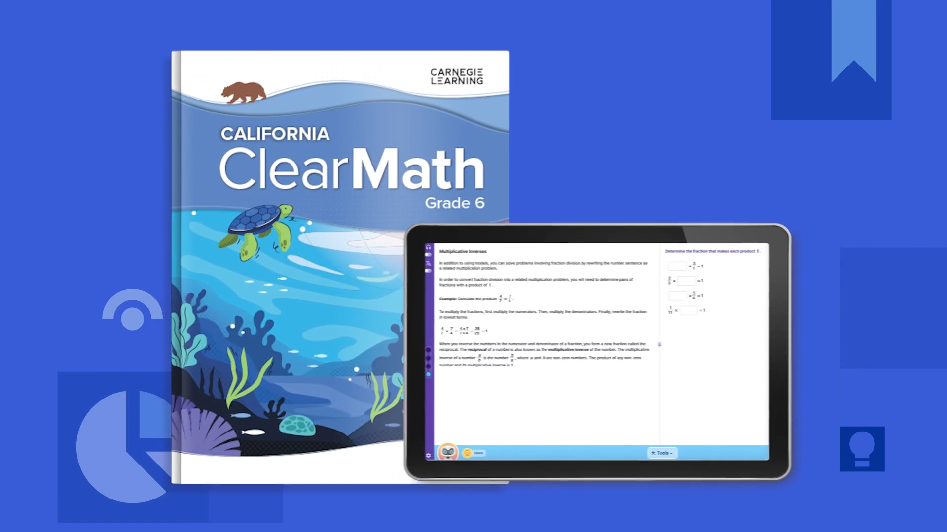 thumbnail California ClearMath 6–12, built for the California Mathematics Framework, engages students in meaningful problem solving through collaborative lessons and adaptive digital experiences like MATHia and MATHstream, and empowers teachers to deliver rigorous, equitable instruction that builds deep understanding and confidence.