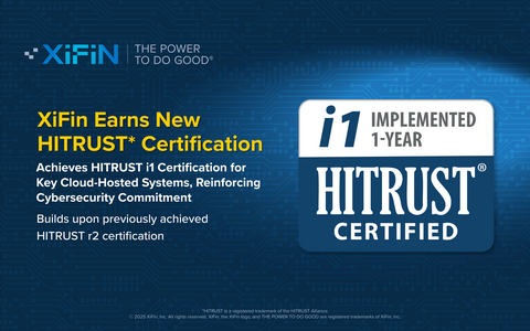 XiFin Earns HITRUST i1 Certification