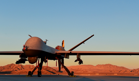 MQ-9 Reaper. Author: USAF Senior Airman Haley Stevens. Source: DVIDS 2019