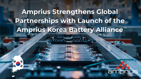 Amprius Strengthens Global Partnerships with Launch of the Amprius Korea Battery Alliance