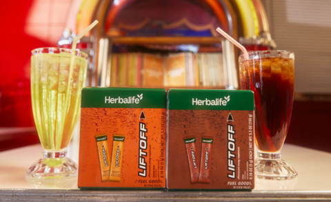 Herbalife expands its Liftoff® energy line with two new soda-inspired flavors, Cola and Ginger Beer, available in convenient stick packs through Herbalife Independent Distributors in the United States and Puerto Rico.