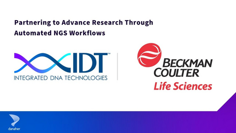 IDT and Beckman Coulter Life Sciences' collaboration marks a significant step forward in enabling labs to streamline oncology research workflows with enhanced precision, scalability, and reproducibility, as oncology labs rely on reproducible NGS workflows to identify variants and drive precision medicine.