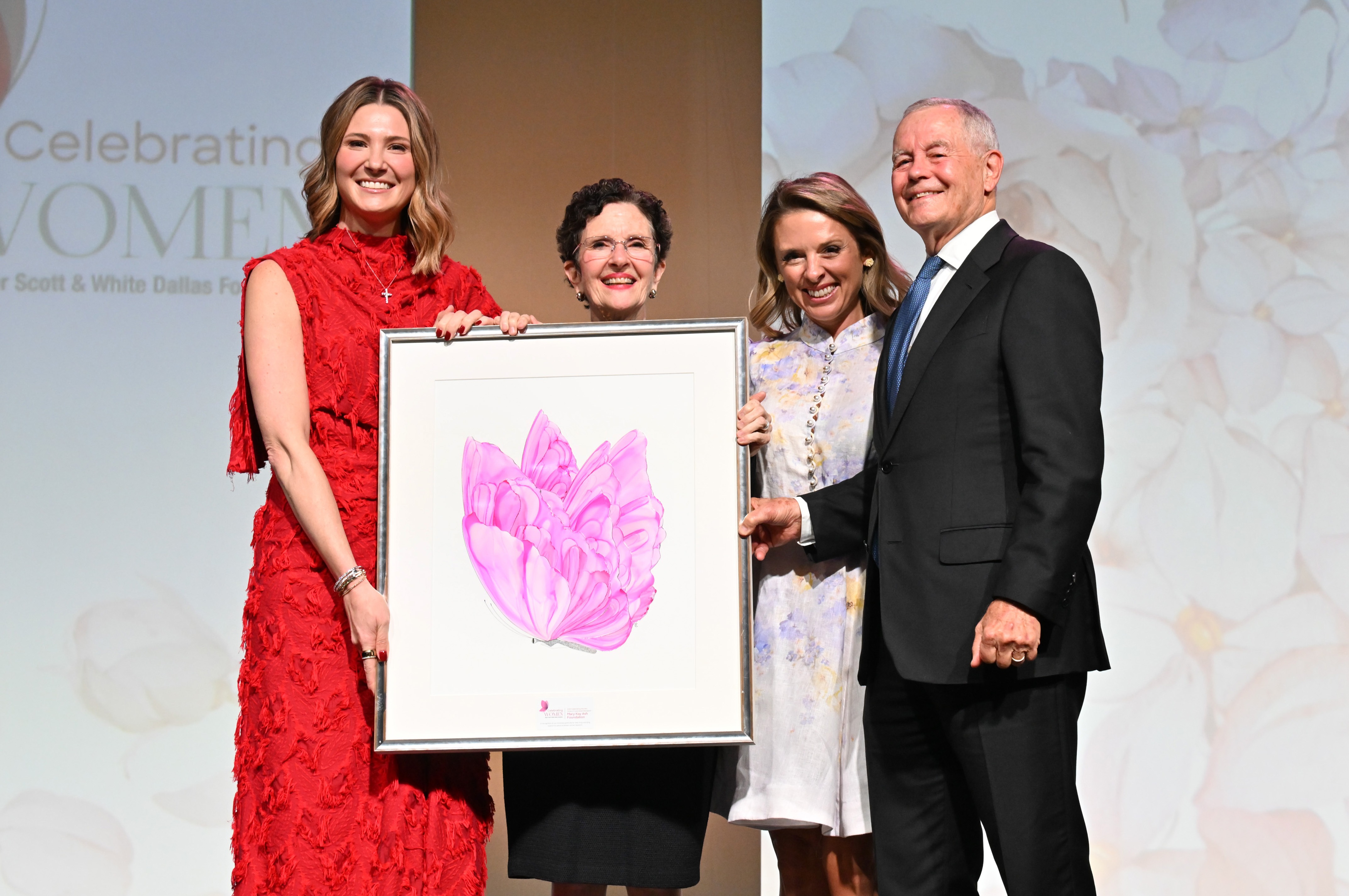 In recognition of its steadfast, decades-long commitment to women’s health, the Mary Kay Ash Foundation was honored with the prestigious Circle of Care Award at the 2025 Celebrating Women Luncheon, hosted by the Baylor Scott u0026amp; White Dallas Foundation. The award celebrates those who have made a profound impact in shaping the future of breast cancer care through advocacy, philanthropy, and innovation. Since its inception, the luncheon has raised more than $42 million to fund research, advance detection, and support programs that empower women and families facing breast cancer. Photo Credit: Kristina Bowman