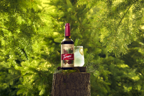 original Torani Forest Pine Syrup is a bold, balanced, and delightfully unexpected botanical flavor