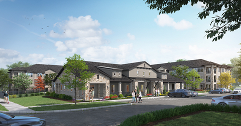 Rendering of The Royalton at Prosper.