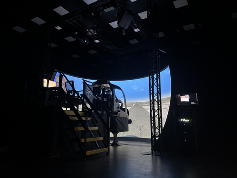 original TRU Simulation + Training announced delivery and acceptance of the Bell 505 Flight Training Device (FTD) to the Royal Jordanian Air Force (RJAF).