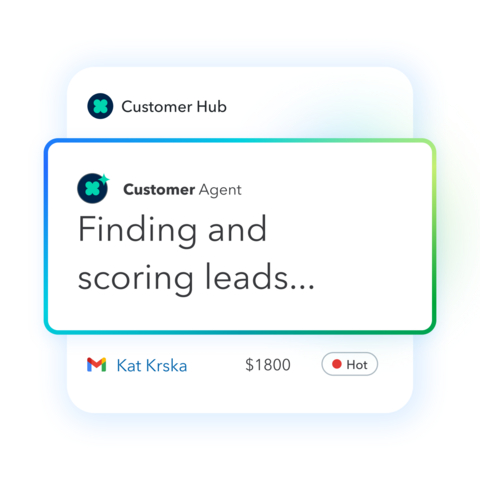 thumbnail Intuit’s Customer Agent on QuickBooks finds, engages, and closes opportunities right from your inbox.