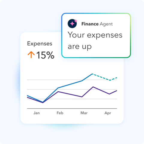 Intuit's Finance Agent on QuickBooks delivers comprehensive financial summaries.