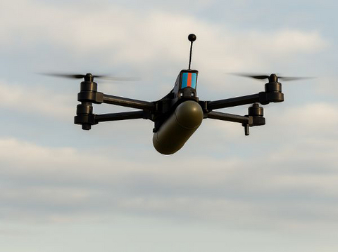 original Nord Drone in Flight