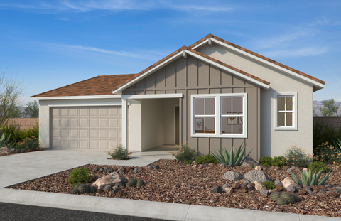 original KB Home, one of the largest and most trusted homebuilders in the U.S., today announced the grand opening of Mesquite, a new neighborhood of single-story homes within the highly anticipated Teravalis community. The new master plan is located between the stunning High Sonoran Desert landscapes of the White Tank and Belmont Mountains in Buckeye, Arizona, a growing city that offers the perfect blend of small-town charm, outdoor adventure and picturesque mountain views.