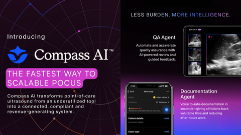 original Butterfly Compass AI transforms POCUS from an underutilized tool into a connected, compliant and revenue-generating system.