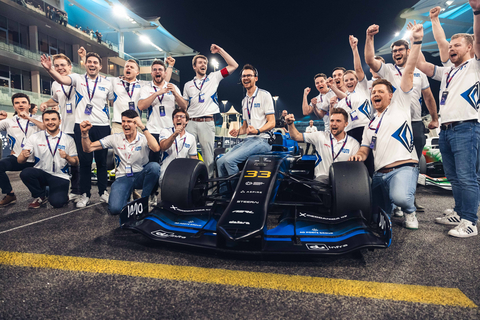 original World First: Autonomous Racing Leaps Forward in Abu Dhabi as A2RL Season 2 Showcases Record Speed, Bold Overtakes and Real-Time AI Decision-Making (Photo: AETOSWire)