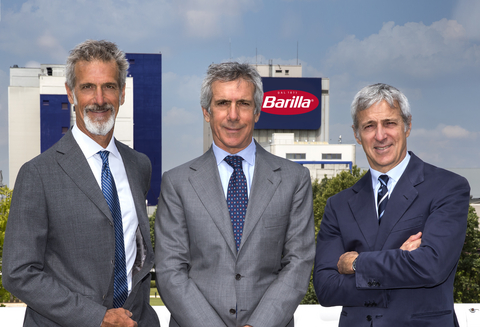 Guido, Paolo and Luca Barilla. Barilla